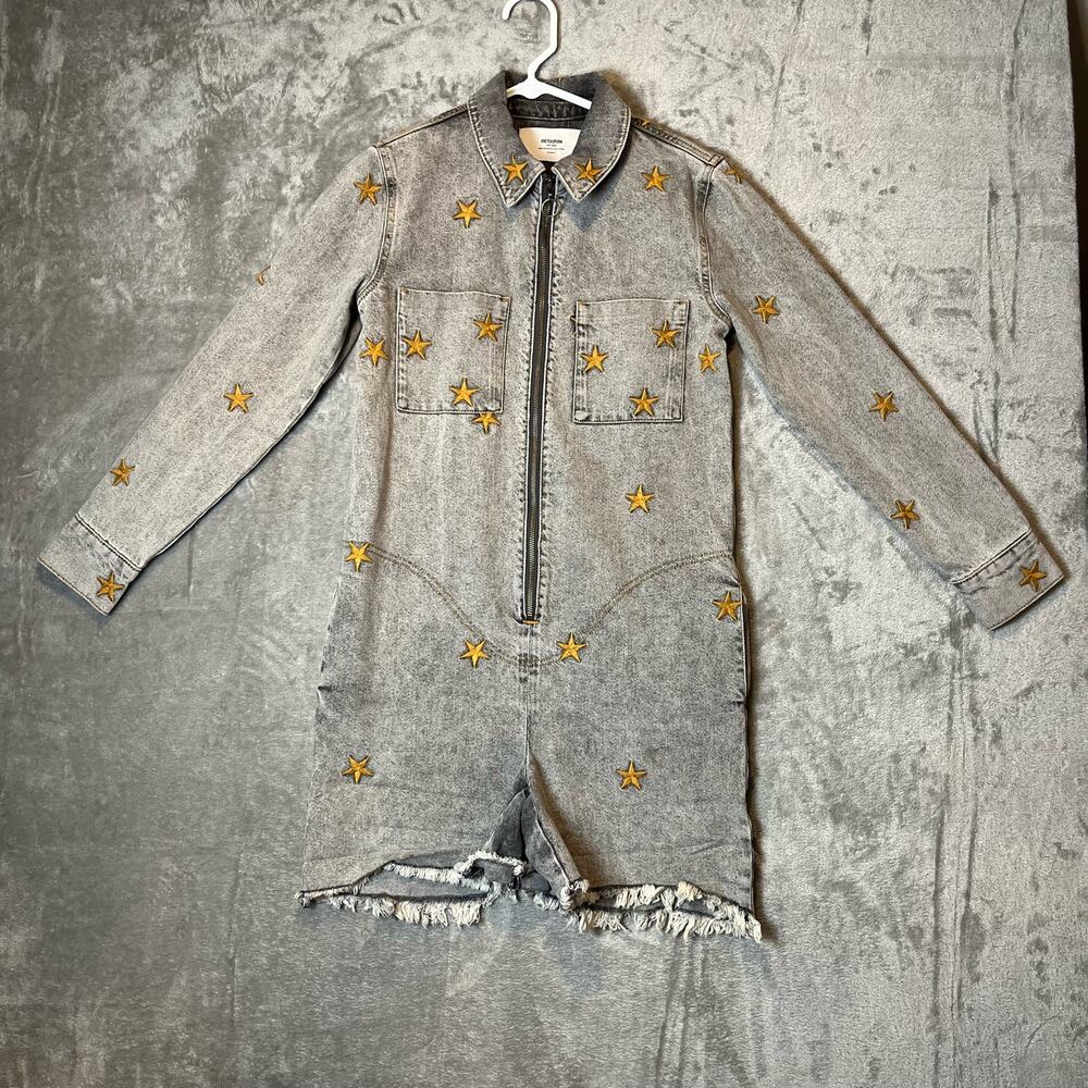 Embroidered star romper - Picture 2 of 10